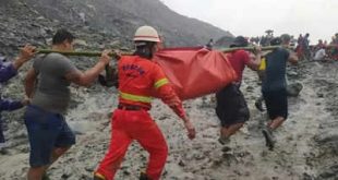 Dozens feared missing after landslide at Myanmar jade mine