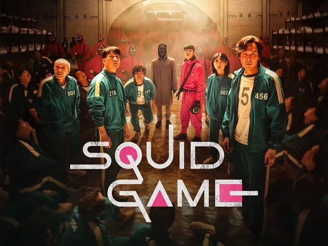 Squid Game poster. Photo courtesy of Netflix