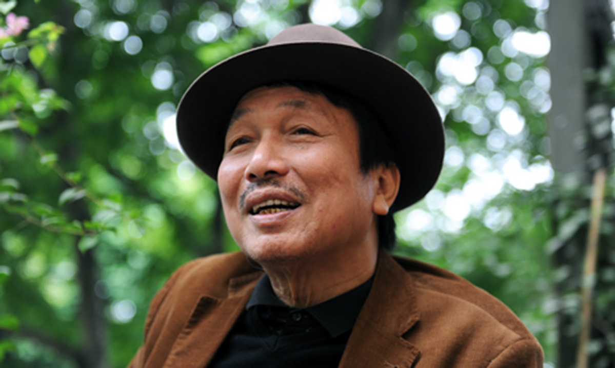 Musician Phu Quang in Hanoi in 2015. Photo by Quy Doan