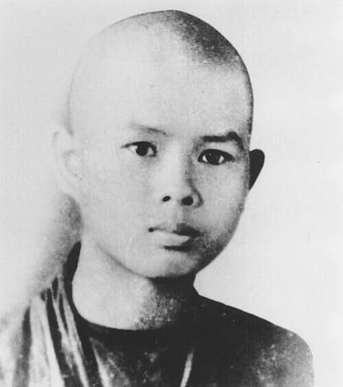 Zen Master Thich Nhat Hanh at the age of 16. Photo courtesy of the Plum Village Community of Engaged Buddhism