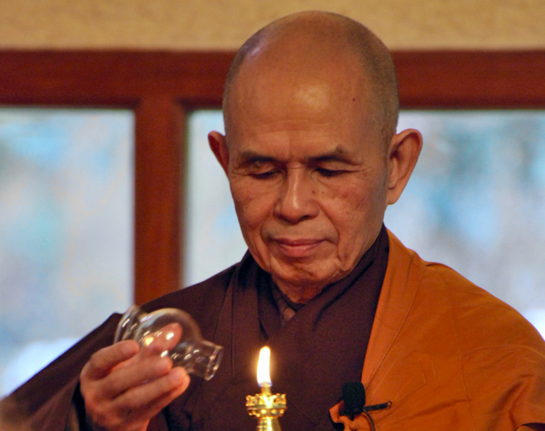 Zen Master Thich Nhat Hanh. Photo courtesy of the Plum Village