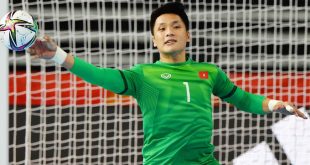 Vietnam keeper places 10th in world's best futsal goalie award