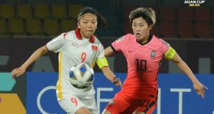 Vietnam lose 1st game at Women's Asian Cup to South Korea