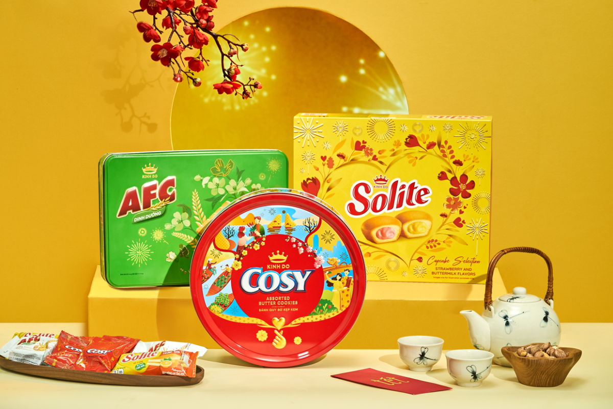 Mondelez Kinh Do tailors its TET gift packs to offer a large range of choices at price points that the consumers now prefer