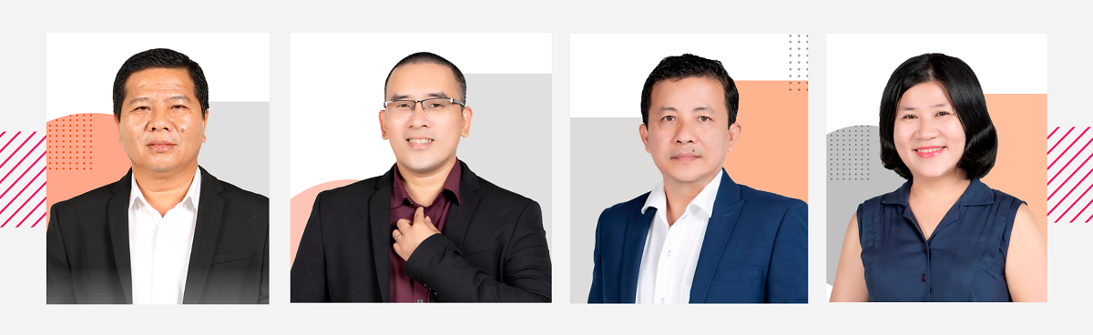 ITI Fund Management Board (from L to R): Le Thuc Hoai, managing partner; Ngo Dinh Dat, managing director; Nguyen Huu Thanh, senior finance advisor; Nguyen Thi Tinh Tam, chief legal officer. Photo by ITI Fund