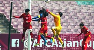 AFC praises Vietnamese female goalkeeper