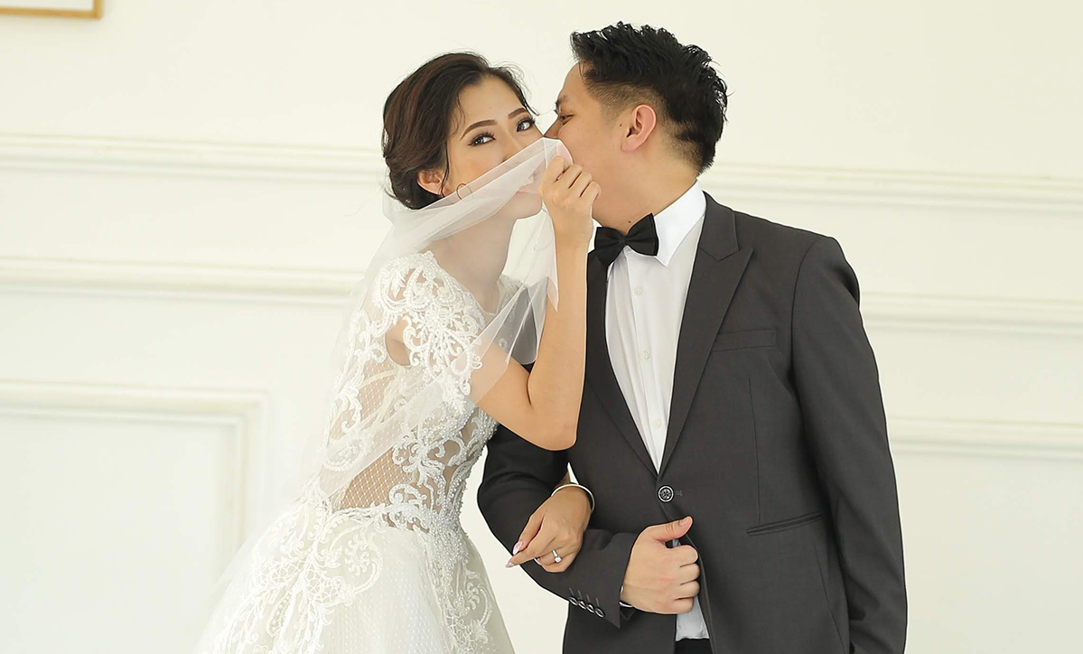 Thanh Tu and Alan Nguyen on their wedding day in November 2019. Photo courtesy of Tu