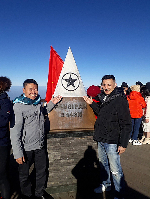 Manabu and you travel to Sa Pa, a popular tourist destination in northern Lao Cai Province, in December 2019. Photo courtesy of Manabu