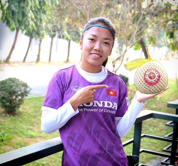Huynh Nhu and her brand Number 9 Tra Vinh Macapuno Coconut. Photo by Huynh Nhu