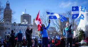 Thousands protest vaccine mandates in Canada, further fraying nerves