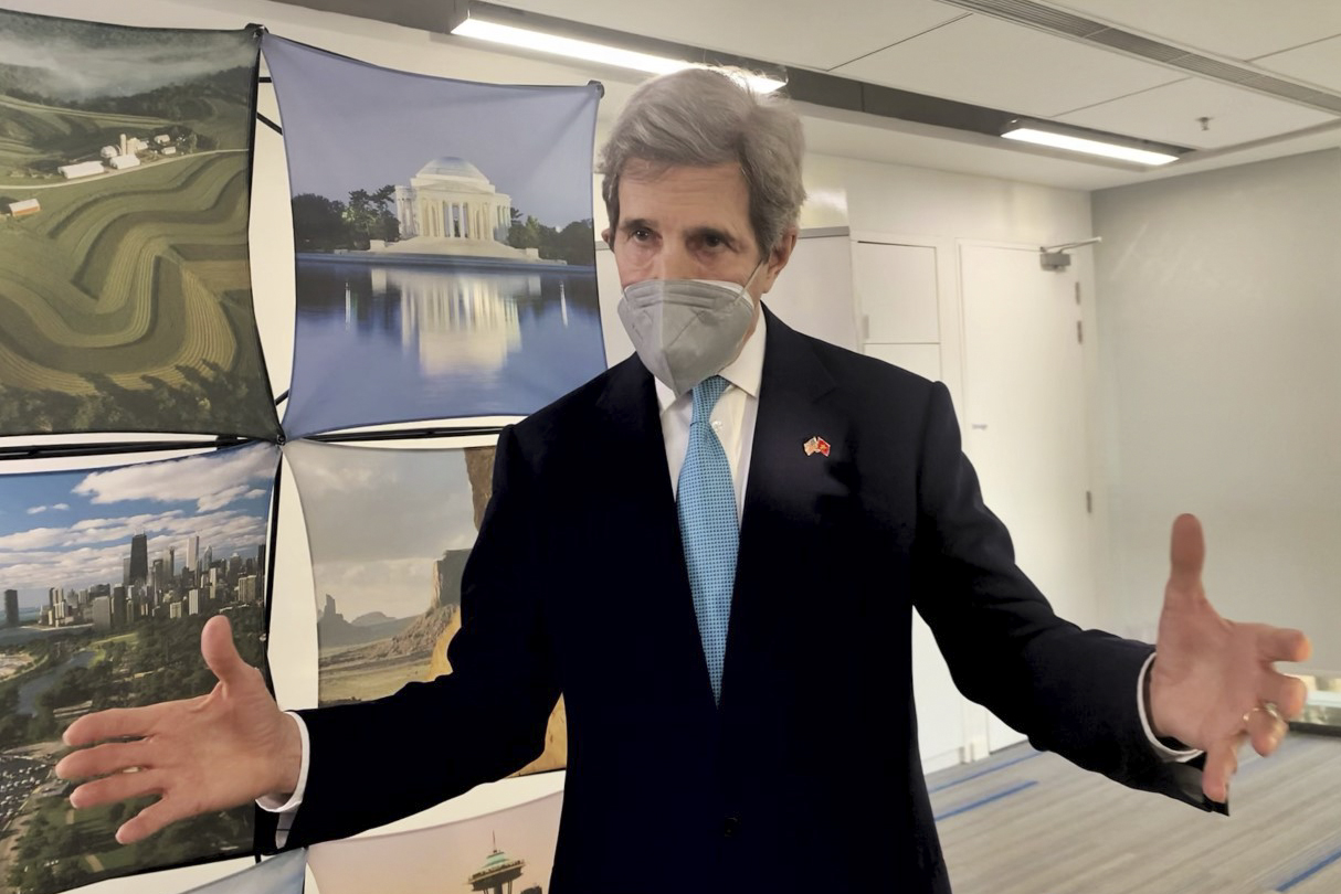 U.S.’s special presidential envoy for climate, John Kerry in Ho Chi Minh City, February 25, 2022. Photo by VnExpress/Minh Nga