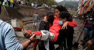 Landslide kills at least 24 people in Ecuador's capital, 12 still missing