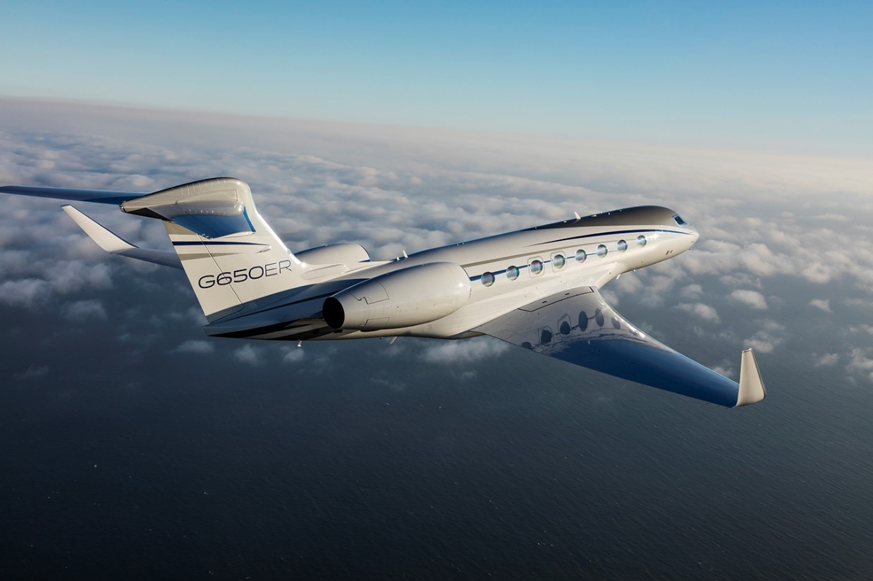 Gulfstreams super-speed G650ER. Photo by Gulfstream