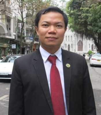 Anoulak Kittikhoun, MRC Secretariat Chief Executive Officer in Hanoi on March 10. Photo by VnExpress/Viet Anh