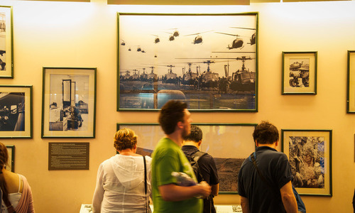 Inside Saigon's War Remnants Museum 