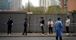 Shanghai urges Covid lockdown patience as case numbers drop for first time in 2 weeks