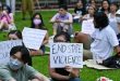 Singaporeans protest the death penalty in rare demonstration