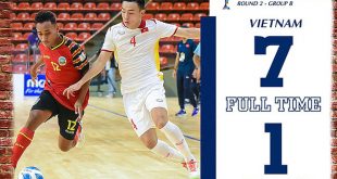 Vietnam beat Timor Leste to top AFF Futsal Championship group