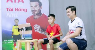 David Beckham impressed by Vietnamese boy's ball juggling skills