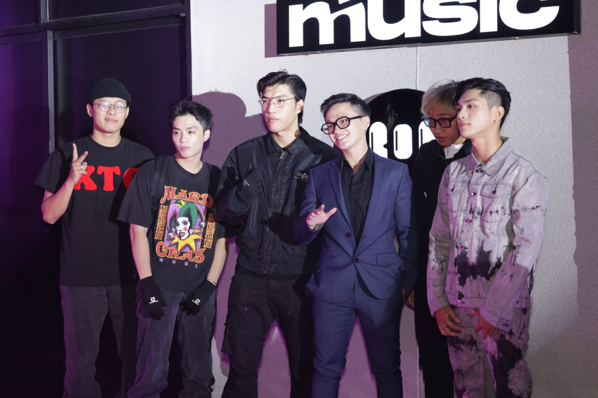 The launch event welcomed many young Vietnamese artists. Photo by MMUSIC