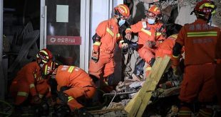 Ninth survivor rescued from collapsed China building