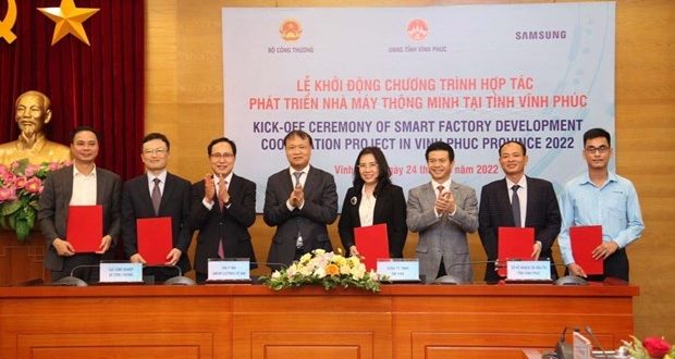Projects on smart factory development launched in Vĩnh Phúc