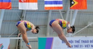 Vietnam wins synchronized diving silver