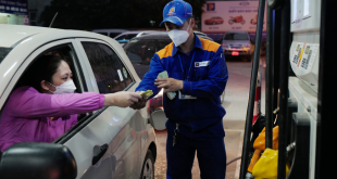 Gasoline price rises 1.5 pct