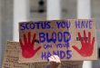 Protesters at U.S. Supreme Court decry abortion ruling overturning Roe v. Wade