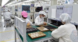 Electronics industry labor stuck low down in value chain