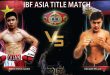 Vietnam boxing champ to defend IBF Asia belt against Filipino opponent