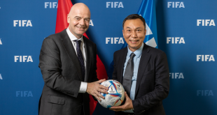 FIFA president supports Vietnam's World Cup dream