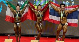 Vietnam bodybuilders lift gold at Asian tournament