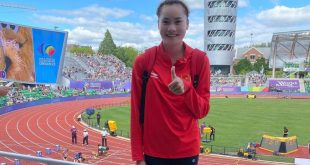 Vietnam track queen gets dusted at world tournament