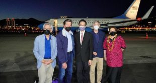 US lawmakers arrive in Taiwan as China tensions simmer