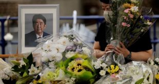 Japan to spend $1.83 mln on ex-PM Abe's state funeral