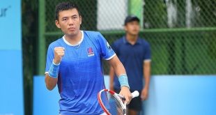 Vietnam tennis ace defeats Bangkok Open's number one seed