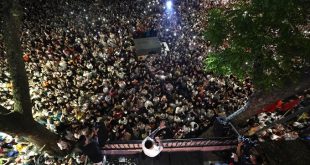 Singer permitted to perform live from home balcony