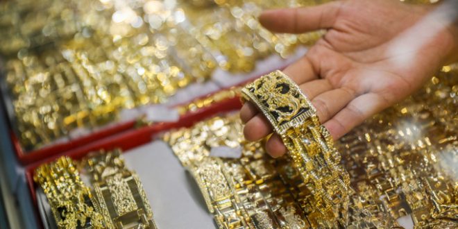Gold prices fall to two-month low