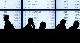 Stocks rise in Asia on hopes of slowing rate hikes