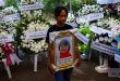 Prayers, sorrow at temples as Thailand mourns children slain in massacre