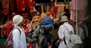 Japan retail sales up for 8th month on tourism reopening