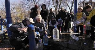 Ukraine hit by water, power cuts after Russian missile strikes