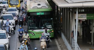 Hanoi authorities claim bus rapid transit system has eased congestion