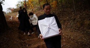 South Korean parents bury children killed in Halloween disaster