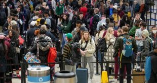 US screened 2.56 million air passengers Sunday, highest since 2019