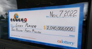 California Powerball player to claim record $2 billion jackpot