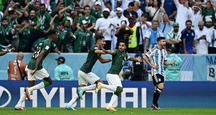 Saudis stun Messi's Argentina with 2-1 comeback win