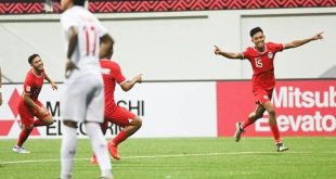 Shawal strike earns former champions Singapore win over Myanmar