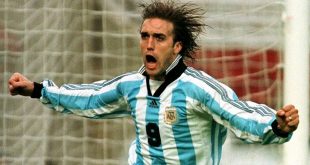 Argentina's Batistuta does not mind losing goal record to Messi